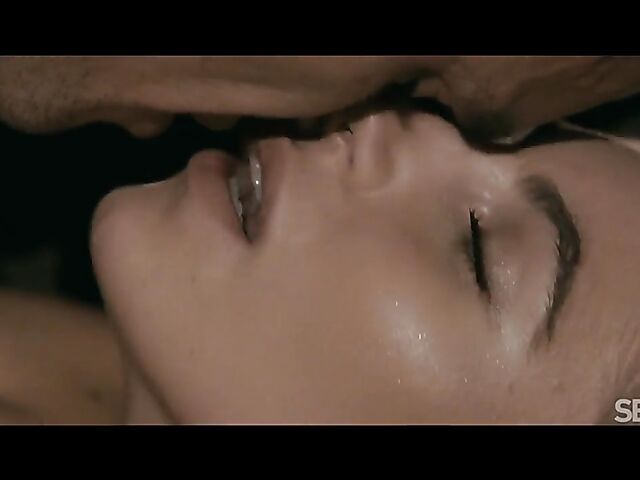 Evening together and passionate sex with Lilly Bella