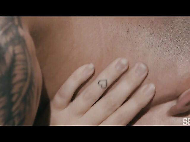 Evening together and passionate sex with Lilly Bella