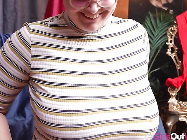 Tap dance and masturbation for Girls Out West with pink-haired Nicole G