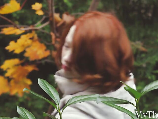 Redhead lesbian erotic lovemaking with Sia Siberia and Lottie Magne