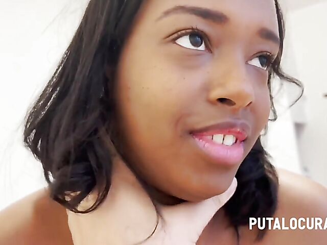 Fat Torbe gets fascinated by ebony slut Paris