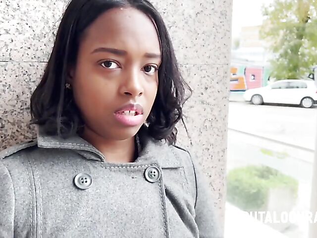 Fat Torbe gets fascinated by ebony slut Paris