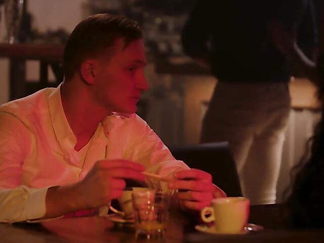 Bar fuck with really cute babe Freya Mayer