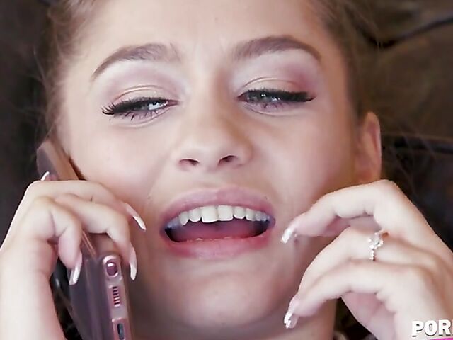Secret anal masturbation and ass fuck with horny and young Rebel Lynn