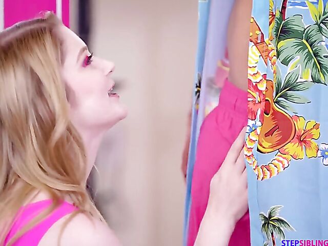 Big boobs stepsister Bunny Colby wants to play