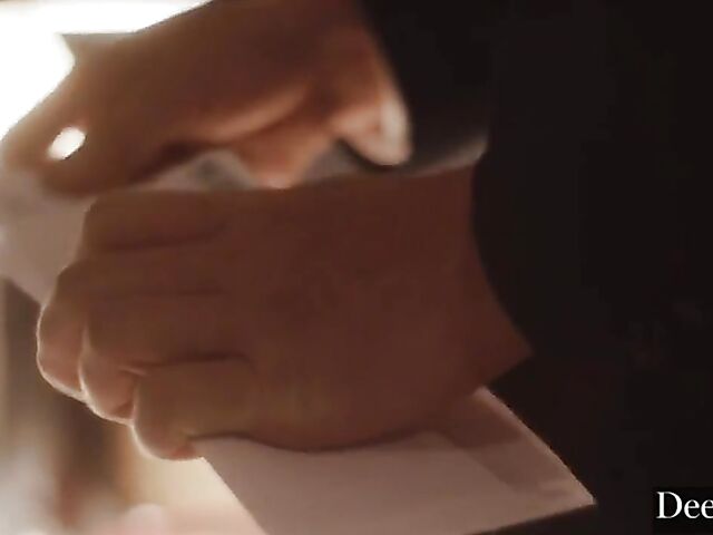 Submissive sexy brunette Mila Monet gets rammed