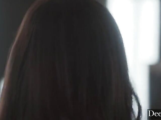 Submissive sexy brunette Mila Monet gets rammed