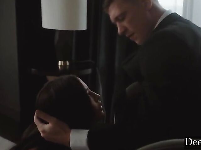 Submissive sexy brunette Mila Monet gets rammed