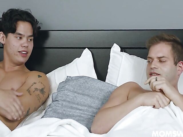 MILF foursome with two hot stepmoms Vivianne Desilva and Kate Dee