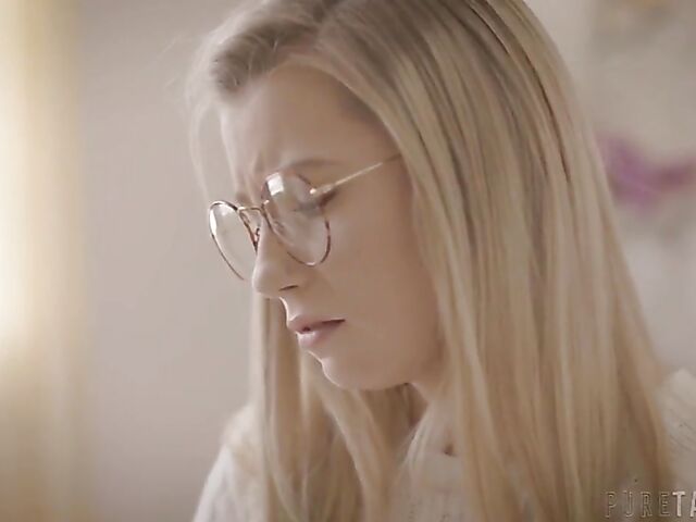 Carolina Sweets & Whitney Wright - Innocent teen first threesome