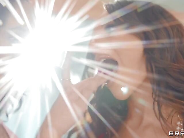 Anal FFM strapon threesome with Alexis Tae and April Olsen