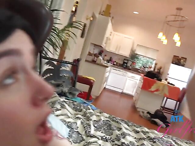 Young brunette with braces Rosalyn Sphinx is your POV girlfriend