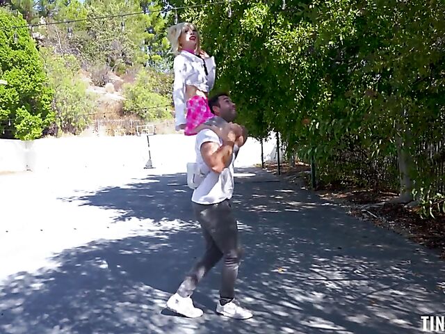 His tiny blonde stepsis Kenzie Reeves is a fuck thing