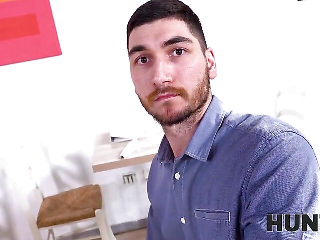 Cuckold for cash and cum on pussy in the restaurant with Jayla De Angelis