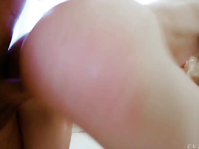 Chloe Cherry - Naughty blonde girl with small tits DP session