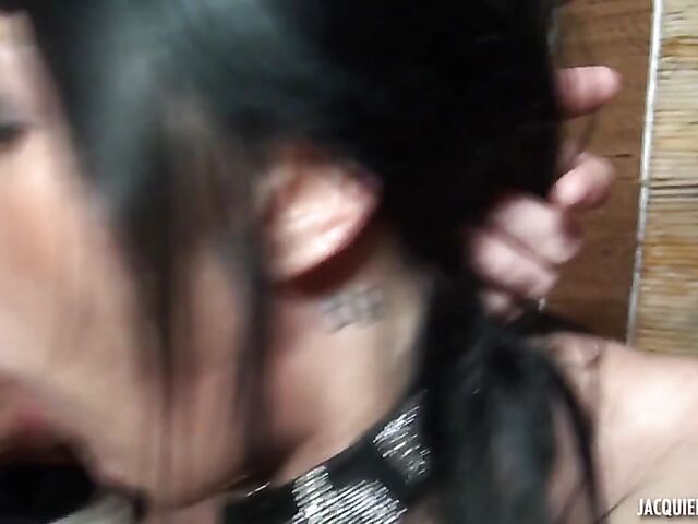 Double French gangbang with Sandrine and Savanah