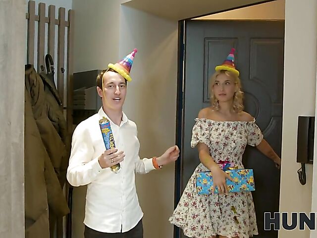 Russian cuckold anal session for money with Iris Kiss Kiss