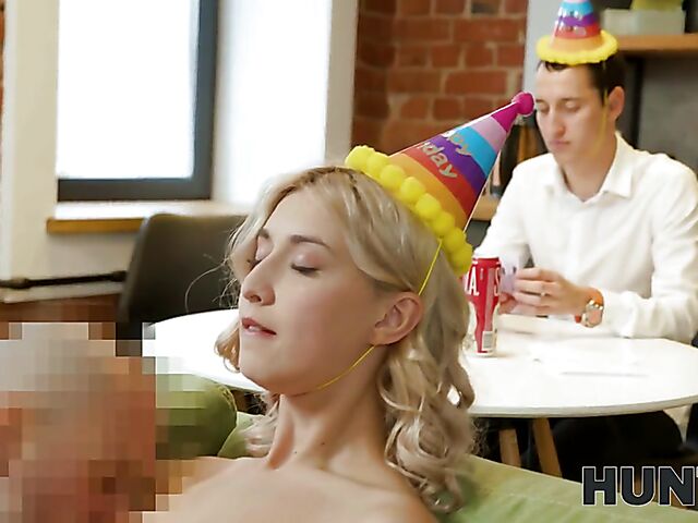 Russian cuckold anal session for money with Iris Kiss Kiss