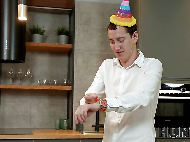 Russian cuckold anal session for money with Iris Kiss Kiss