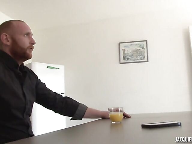 French MILF DP, fisting and dildo fuck in stockings and boots with Anais