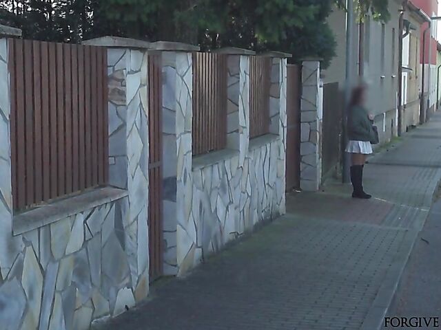 Skirt fuck with a naive redhead slut getting tricked into sex by the fake priest