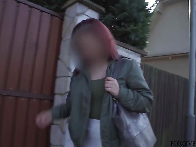 Skirt fuck with a naive redhead slut getting tricked into sex by the fake priest