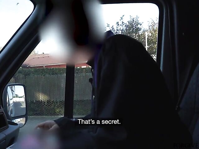 Skirt fuck with a naive redhead slut getting tricked into sex by the fake priest