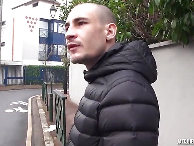 Marie is a French skinny anal girl in a mini skirt