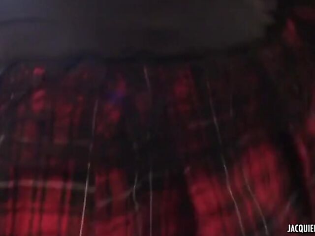 Marie is a French skinny anal girl in a mini skirt