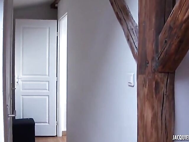 Marie is a French skinny anal girl in a mini skirt