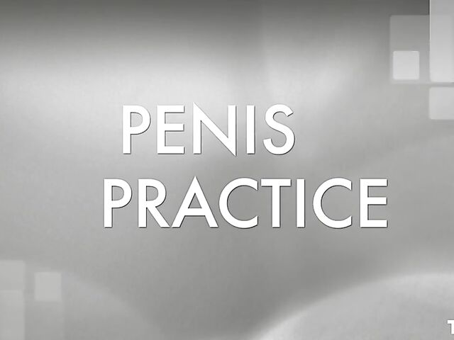 Strapon solo with Antonia Sainz fucking a watermelon