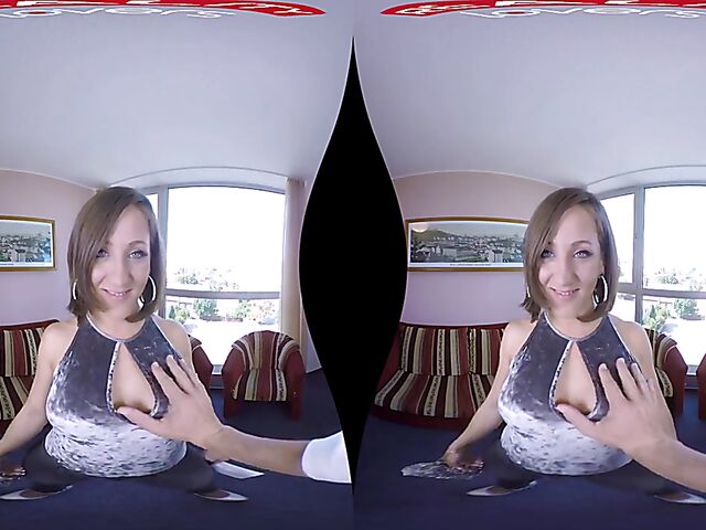 3D POV Virtual sex with seductive Betty Fox