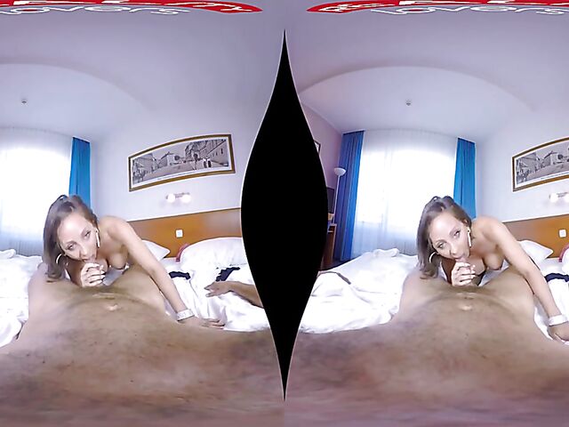 3D POV Virtual sex with seductive Betty Fox