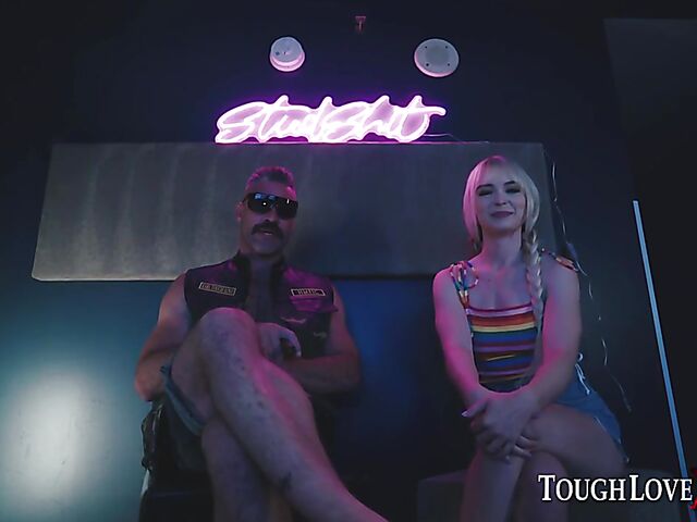 Karl Toughlove fucks the hell out of petite teen slut Lilly Bell