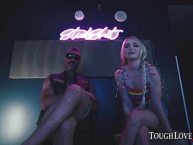 Karl Toughlove fucks the hell out of petite teen slut Lilly Bell