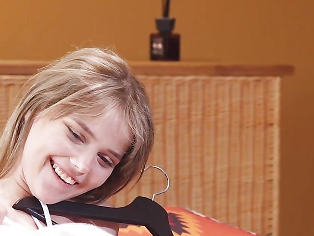 Cute teen solo with playful Marciana from MetArt