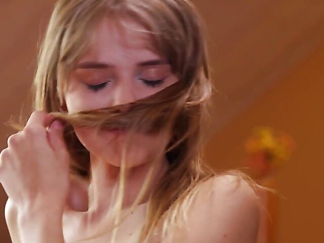 Cute teen solo with playful Marciana from MetArt