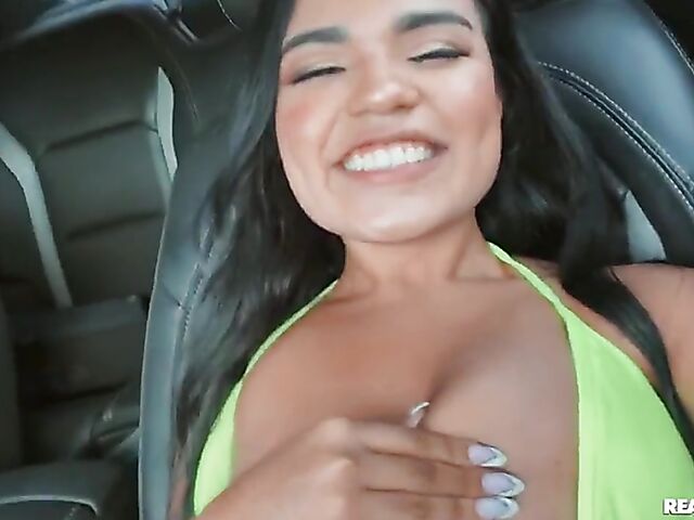 Meeting beach babes and bikini fuck with sultry latina Summer Col