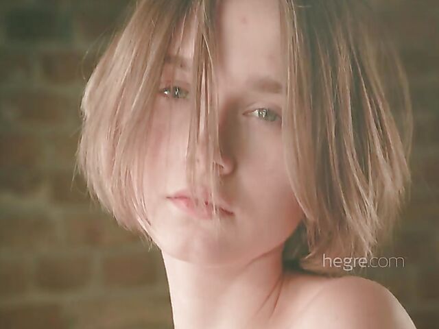 Erotic nude dancing with graceful Hannah