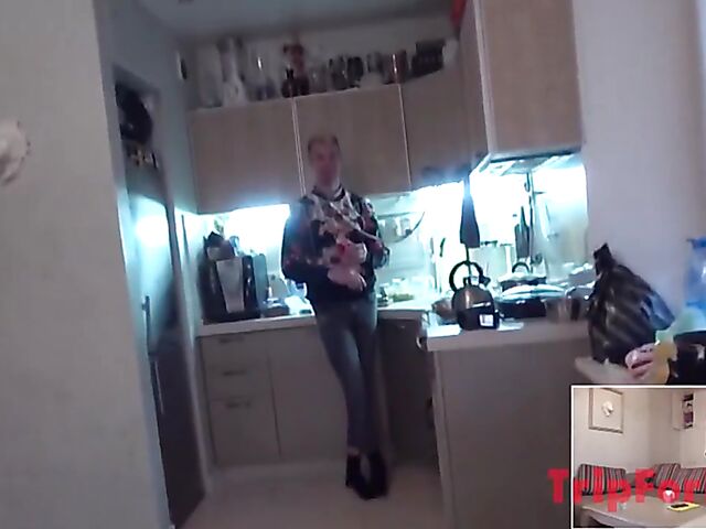 Skinny pigtail teen escort Kate Rich gets nailed in the bathroom