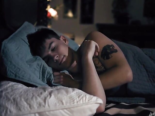 Rachael Cavalli - Big tit MILF and boy have a good time in the bedroom