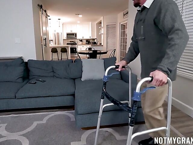 Old man young woman porn with Emma Sirus and Tommy Gunn