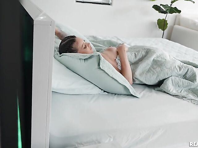 Tattooed pierced tits Maddy May's oral fixation fixed by James Angel