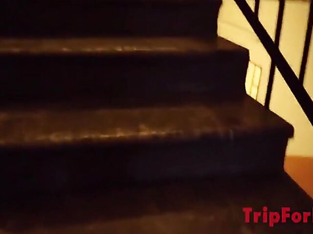 Blindfolded cuckold threesome with small tits Russian young babe Kate Rich