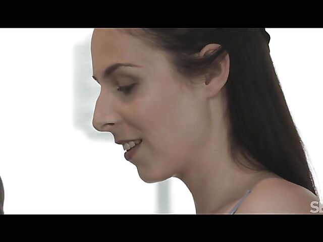 Black white couple erotic interracial sex in the morning with Antonia Sainz and Jesus Reyes