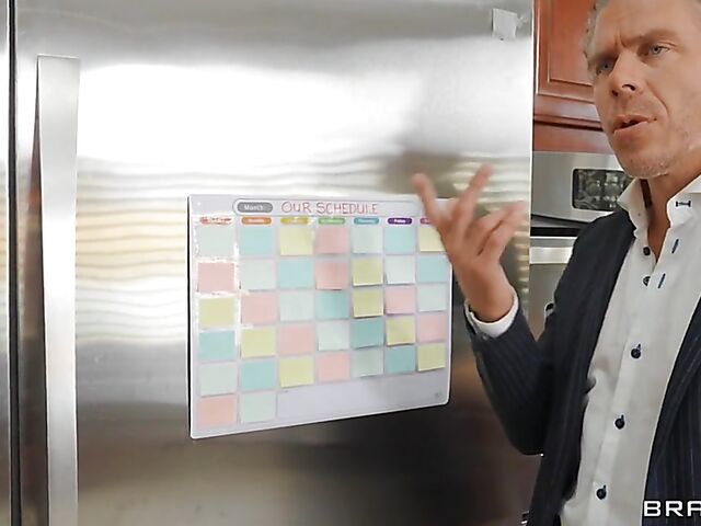 Four milfs one guy reverse gangbang with Cherie Deville, Misty Stone, Alexis Fawx and Isis Love