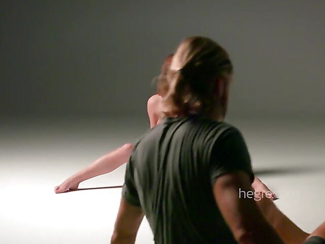 Big boobs model Adriana nude art photoshoot behind the scenes