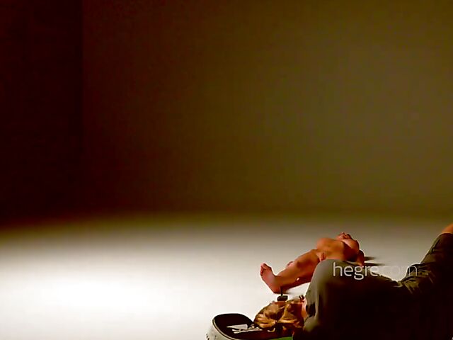 Big boobs model Adriana nude art photoshoot behind the scenes