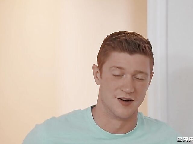 Stuck big ass MILF anal fucked featuring Mellanie Monroe