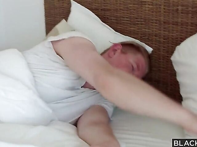 Eve Sweet & Aaron Rock - Classy white babe interracial session